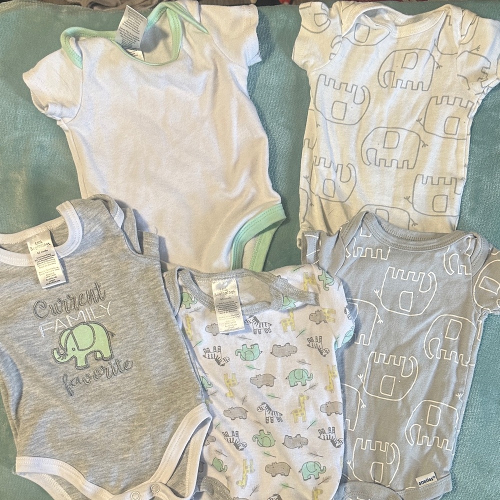 Adorable Baby Onesies Set